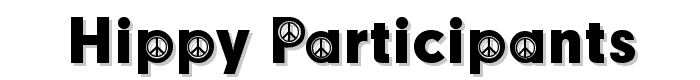 Hippy Participants font